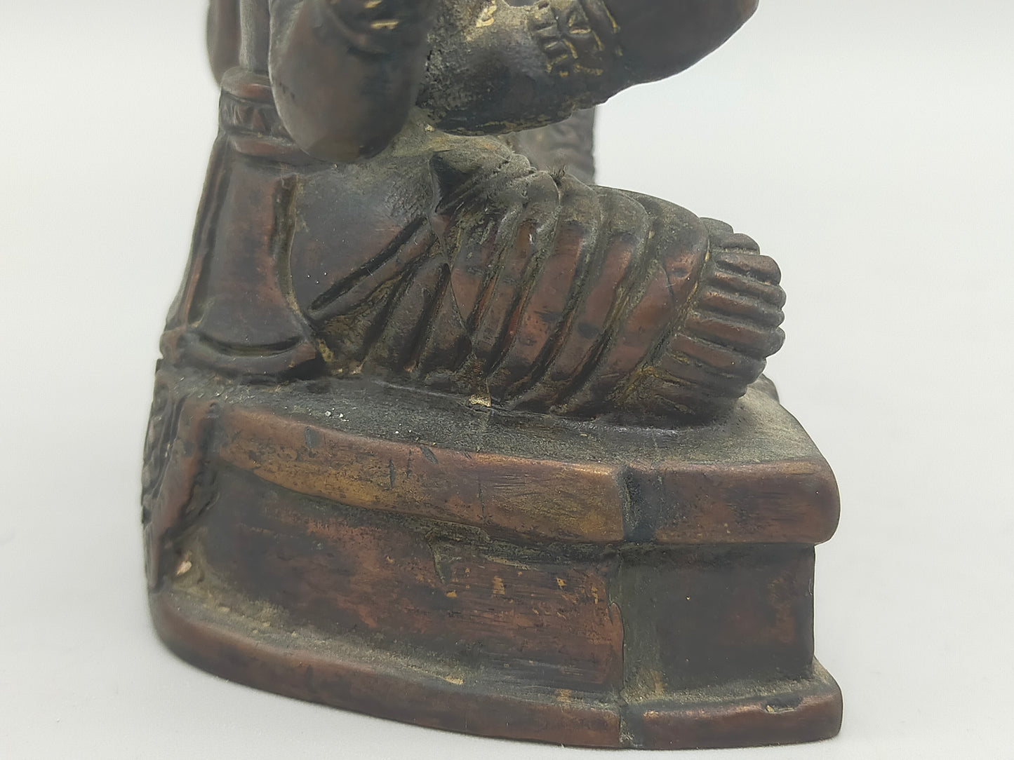 Antike Ganesha Statue aus Bronze – Spirituelle Dekoration & Handarbeit