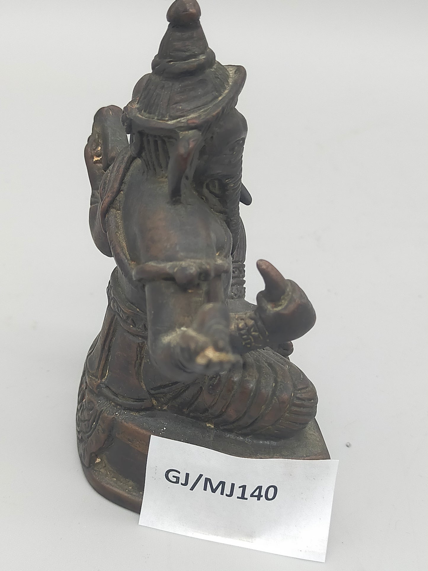 Antike Ganesha Statue aus Bronze – Spirituelle Dekoration & Handarbeit