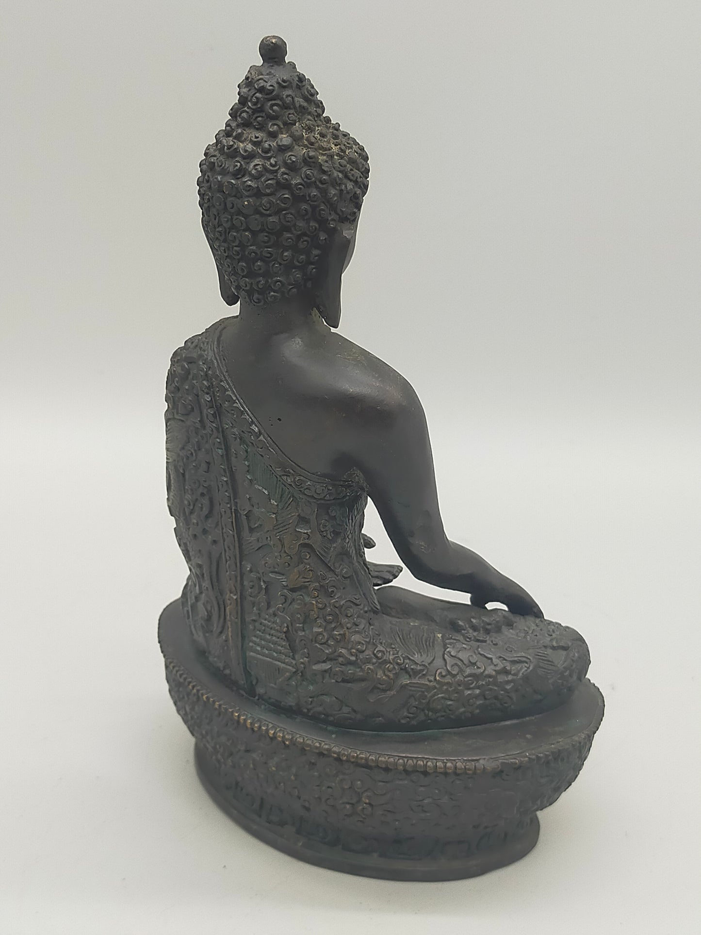 Antike Bronze Buddha Statue – Handgefertigte Saky amuni Figur