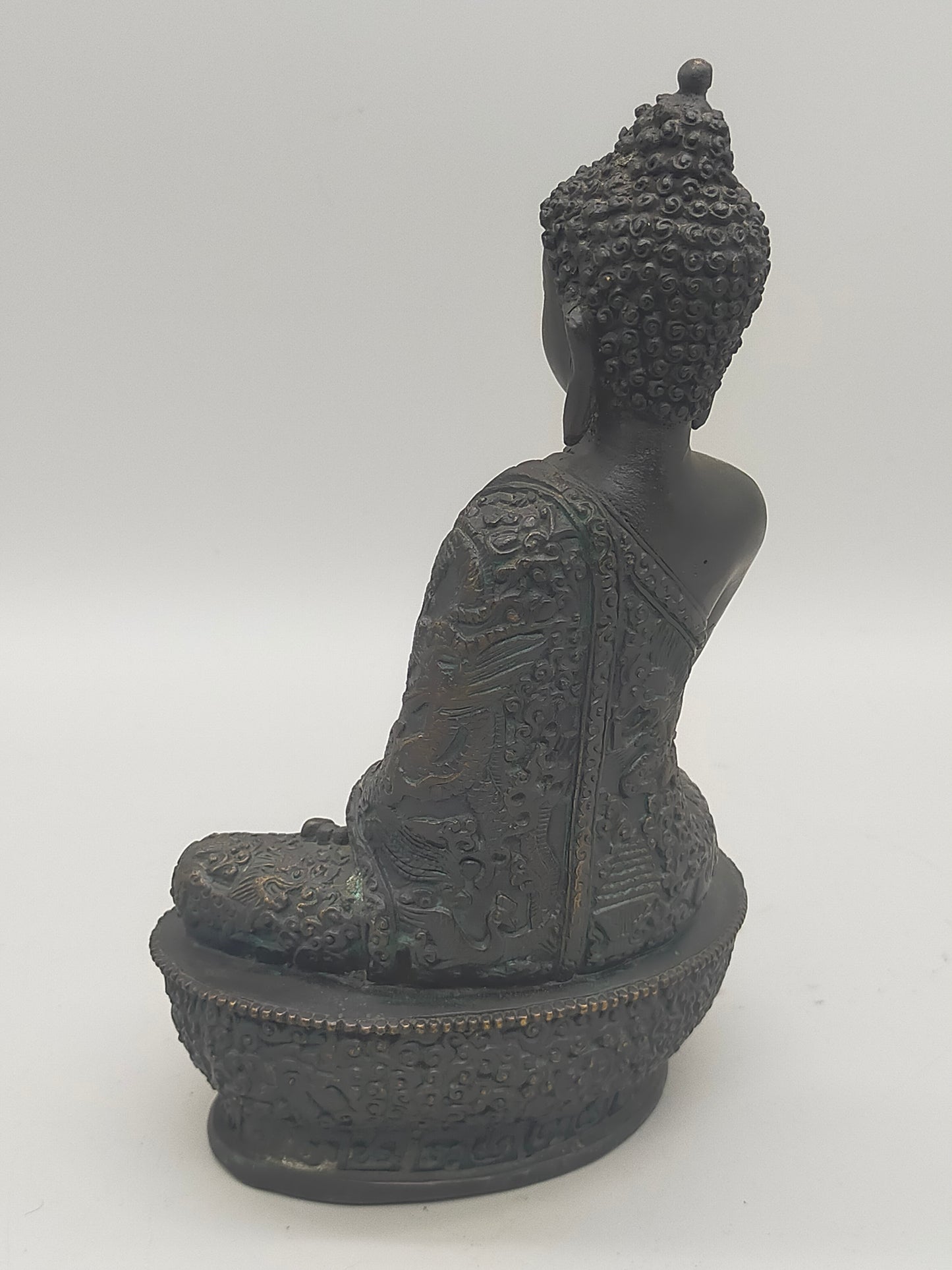 Antike Bronze Buddha Statue – Handgefertigte Saky amuni Figur