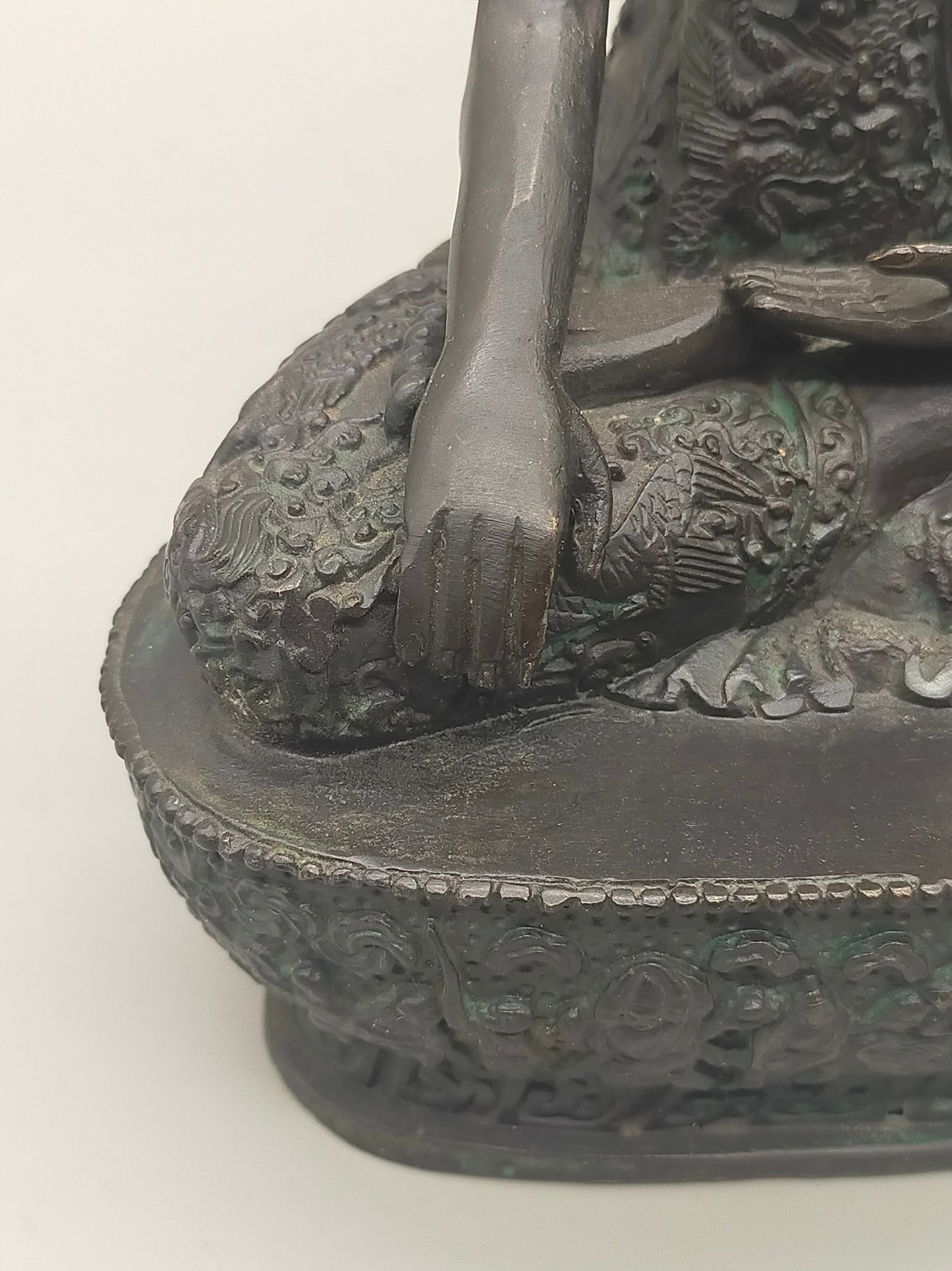 Antike Bronze Buddha Statue – Handgefertigte Saky amuni Figur