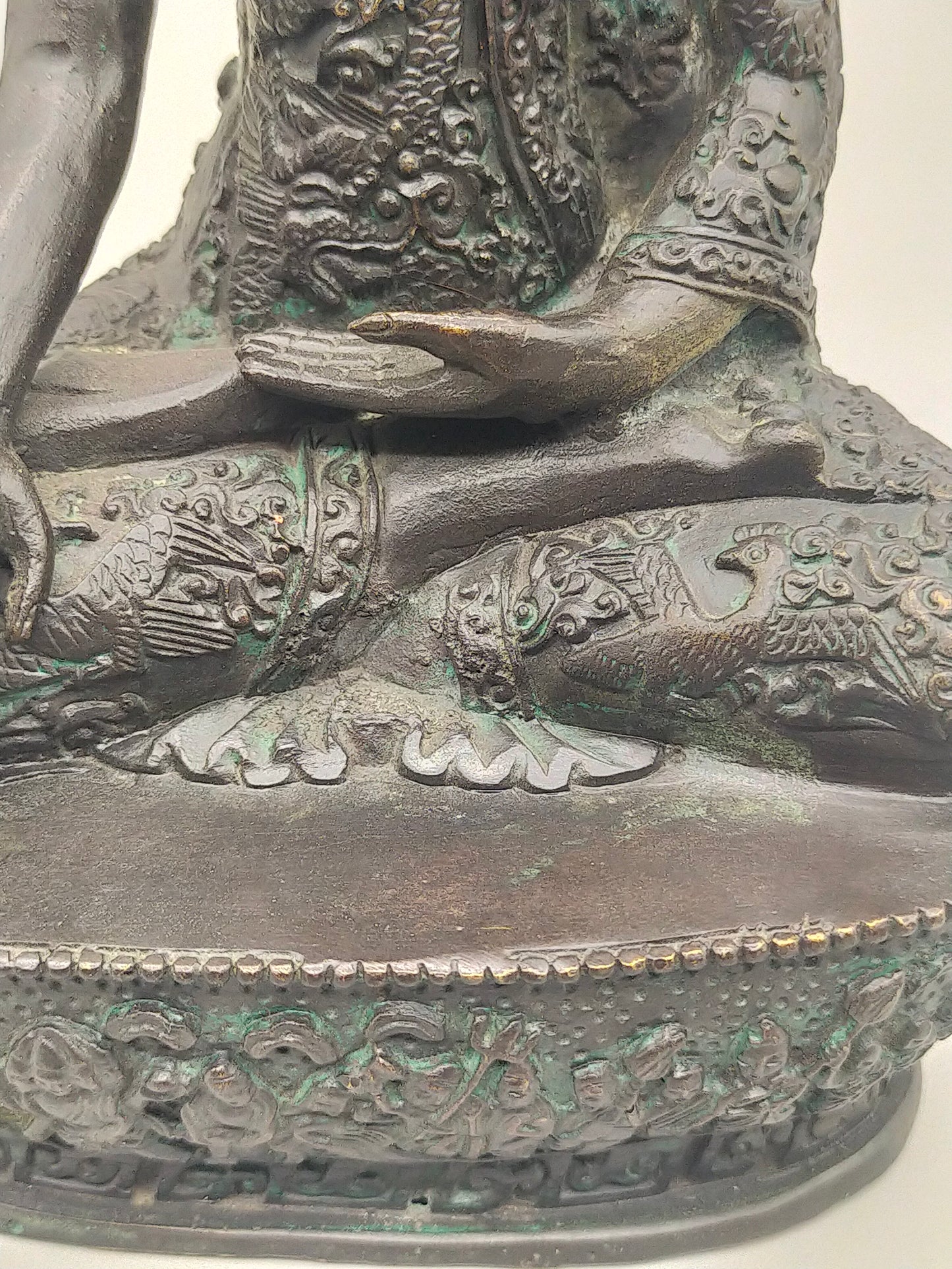 Antike Bronze Buddha Statue – Handgefertigte Saky amuni Figur