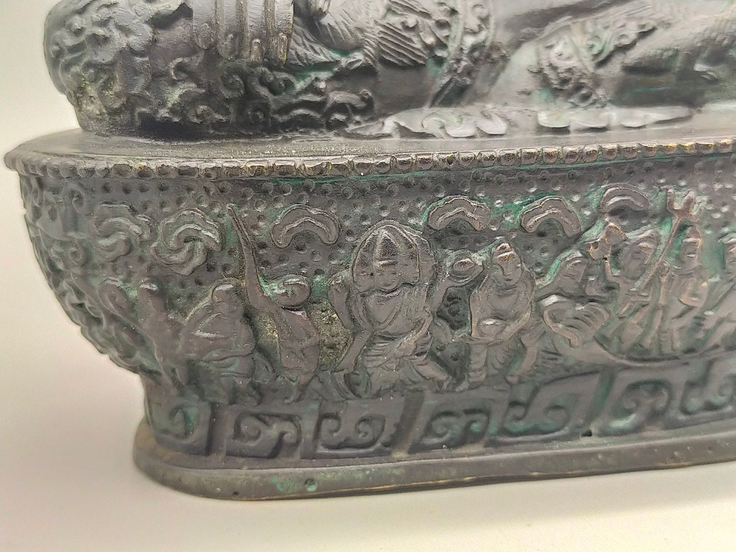 Antike Bronze Buddha Statue – Handgefertigte Saky amuni Figur