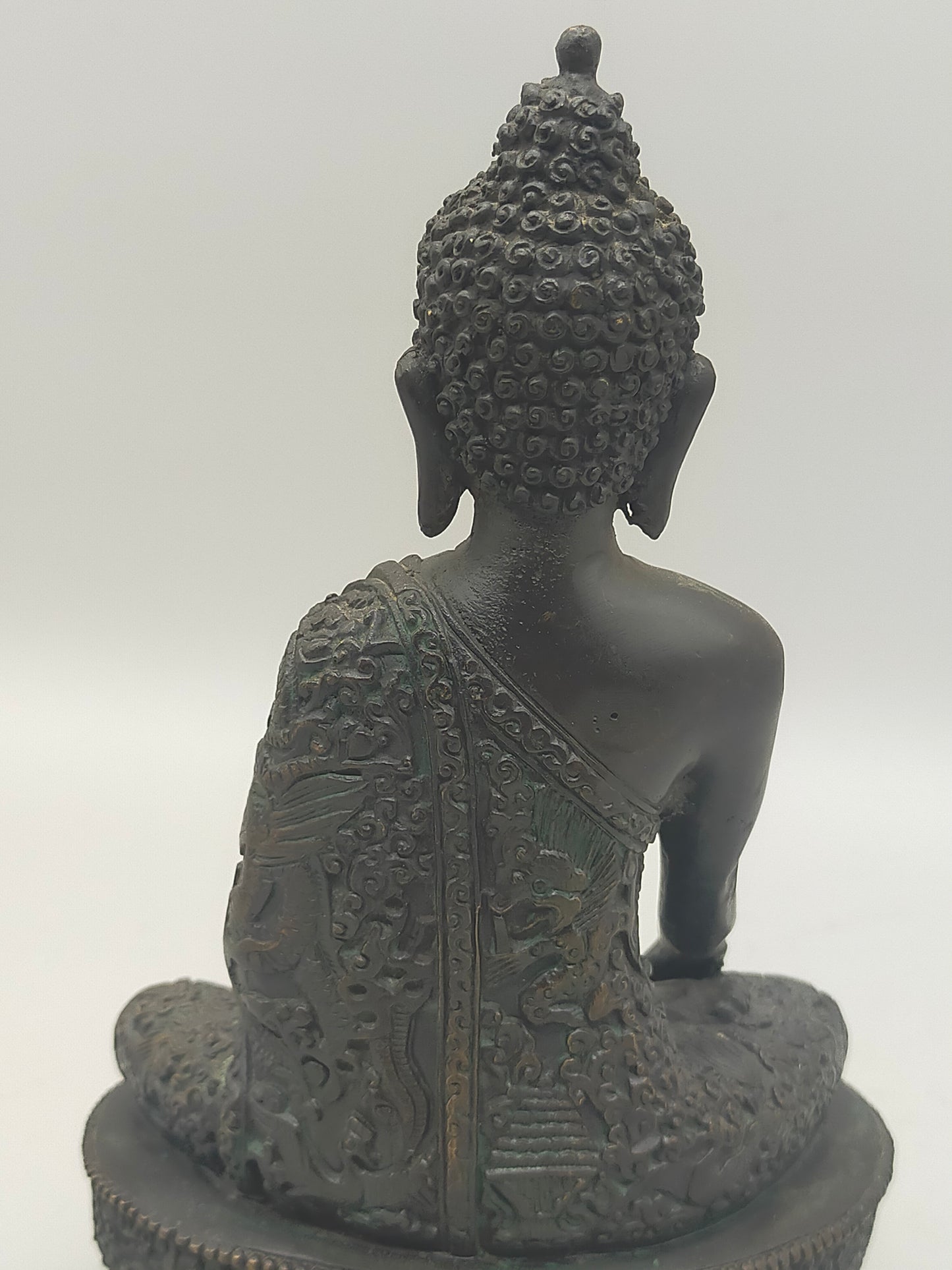 Antike Bronze Buddha Statue – Handgefertigte Saky amuni Figur