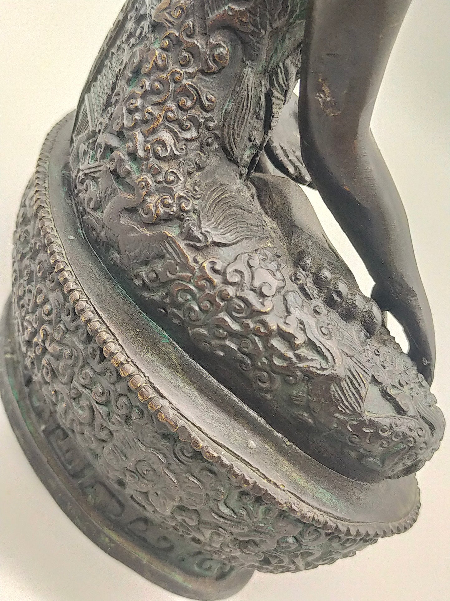 Antike Bronze Buddha Statue – Handgefertigte Saky amuni Figur