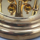 Edle Dugena Drehpendeluhr – Goldfarbenes Vintage Design unter Glaskuppel