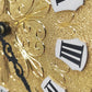 Edle Dugena Drehpendeluhr – Goldfarbenes Vintage Design unter Glaskuppel