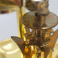 Edle Dugena Drehpendeluhr – Goldfarbenes Vintage Design unter Glaskuppel