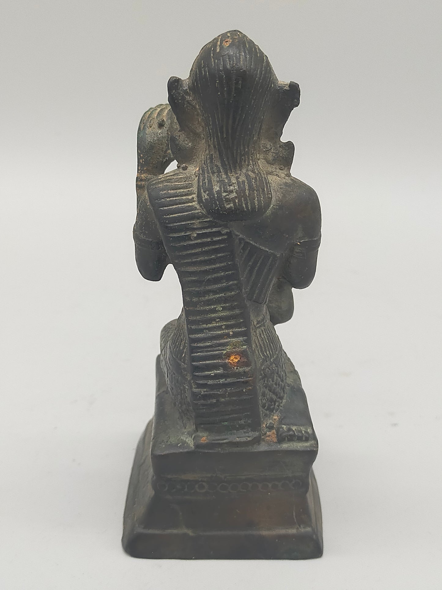 Antike thailändische Nang Kwak Figur – Glücksbringer aus Bronze
