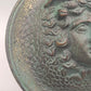 Antike Medusa Wandplakette – Relief aus Bronze