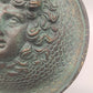 Antike Medusa Wandplakette – Relief aus Bronze