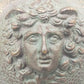 Antike Medusa Wandplakette – Relief aus Bronze