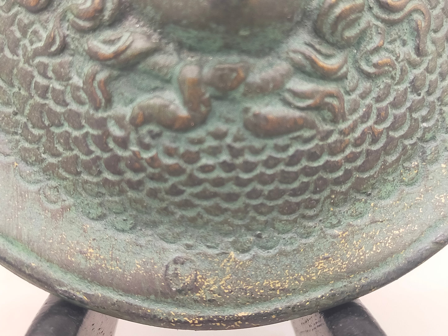 Antike Medusa Wandplakette – Relief aus Bronze