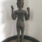 Große Bronze Skulptur Vishnu – Antiker Stil, Spirituelle Dekoration