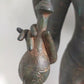 Große Bronze Skulptur Vishnu – Antiker Stil, Spirituelle Dekoration