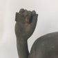 Große Bronze Skulptur Vishnu – Antiker Stil, Spirituelle Dekoration
