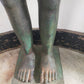 Große Bronze Skulptur Vishnu – Antiker Stil, Spirituelle Dekoration