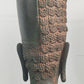 Große Bronze Skulptur Vishnu – Antiker Stil, Spirituelle Dekoration