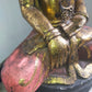 Antike Buddha Statue vergoldet – Spirituelle Dekoration