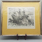 Historisches Bild "Orbis Longitudines" – Ioan Stradanus Maritimer Kupferstich
