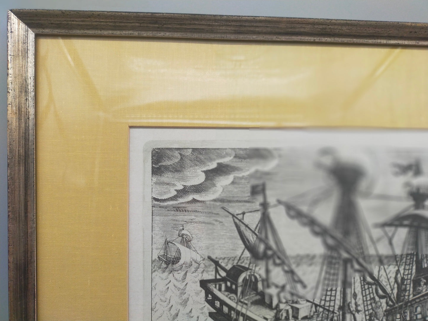Historisches Bild "Orbis Longitudines" – Ioan Stradanus Maritimer Kupferstich