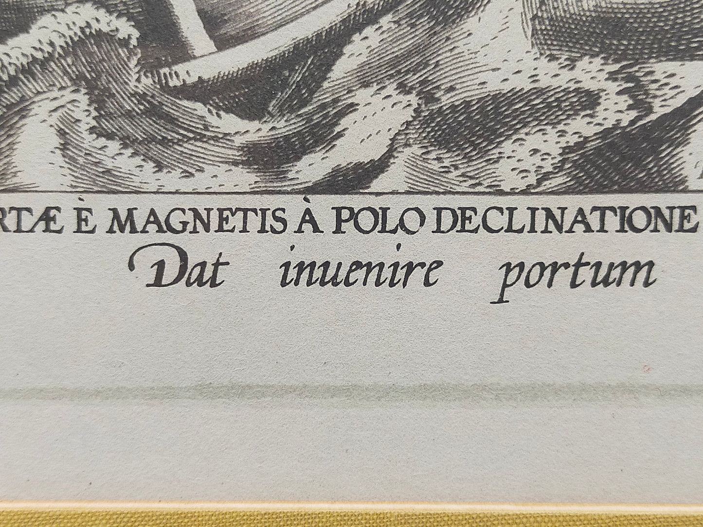 Historisches Bild "Orbis Longitudines" – Ioan Stradanus Maritimer Kupferstich