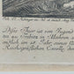 Historische Tierdarstellung von 1758 – Edler Kupferstich im Holzrahmen