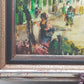 Historisches Original Aquarell Alpenländische Dorfscene – Signiert W. Howard 42