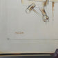 Peter Freese Lithografie 1988 – Limitierte Kunst im goldenen Rahmen - Signiert