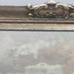 Ölgemälde Berglandschaft von R. Rödel – Prunkrahmen Gold Dekor - Signiert