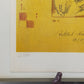 Limitierte Grafik „Arbeit: Kraft mal Weg“ – Signiertes Kunstwerk (1984)