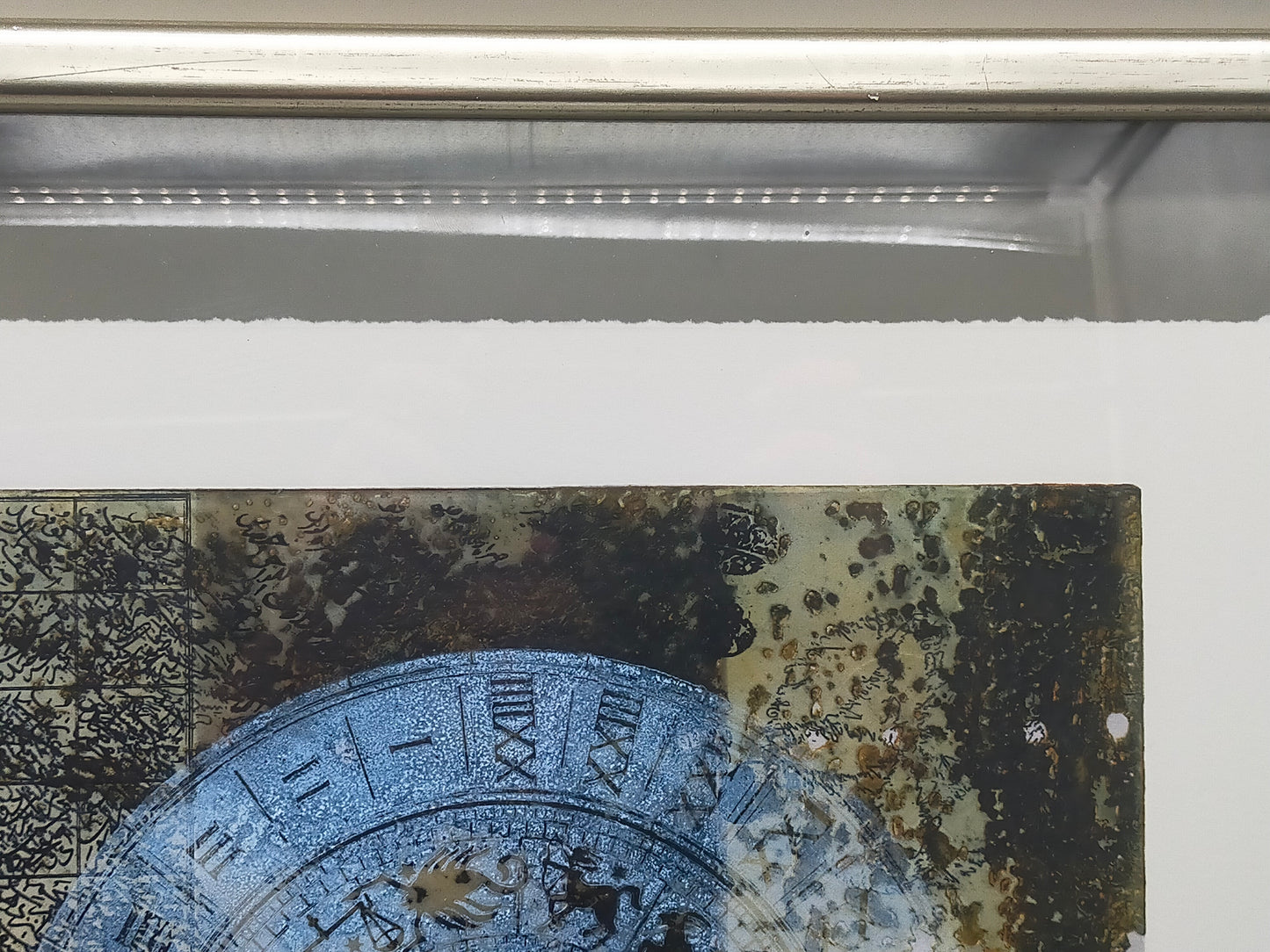 Limitierte Radierung "Zodiac" hinter Glas – Signiert & Nummeriert (320/330)