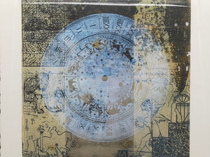 Limitierte Radierung "Zodiac" hinter Glas – Signiert & Nummeriert (320/330)
