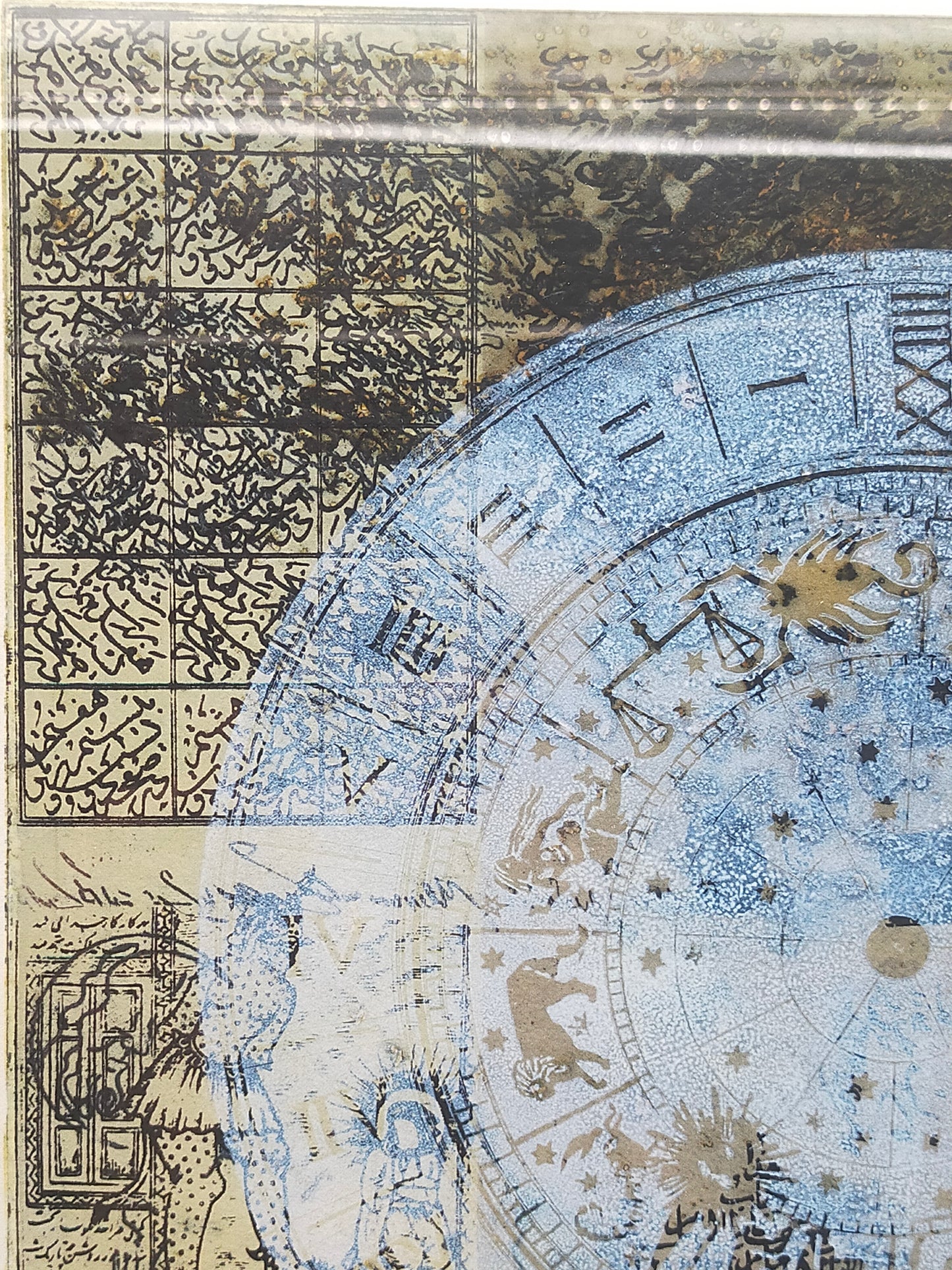 Limitierte Radierung "Zodiac" hinter Glas – Signiert & Nummeriert (320/330)