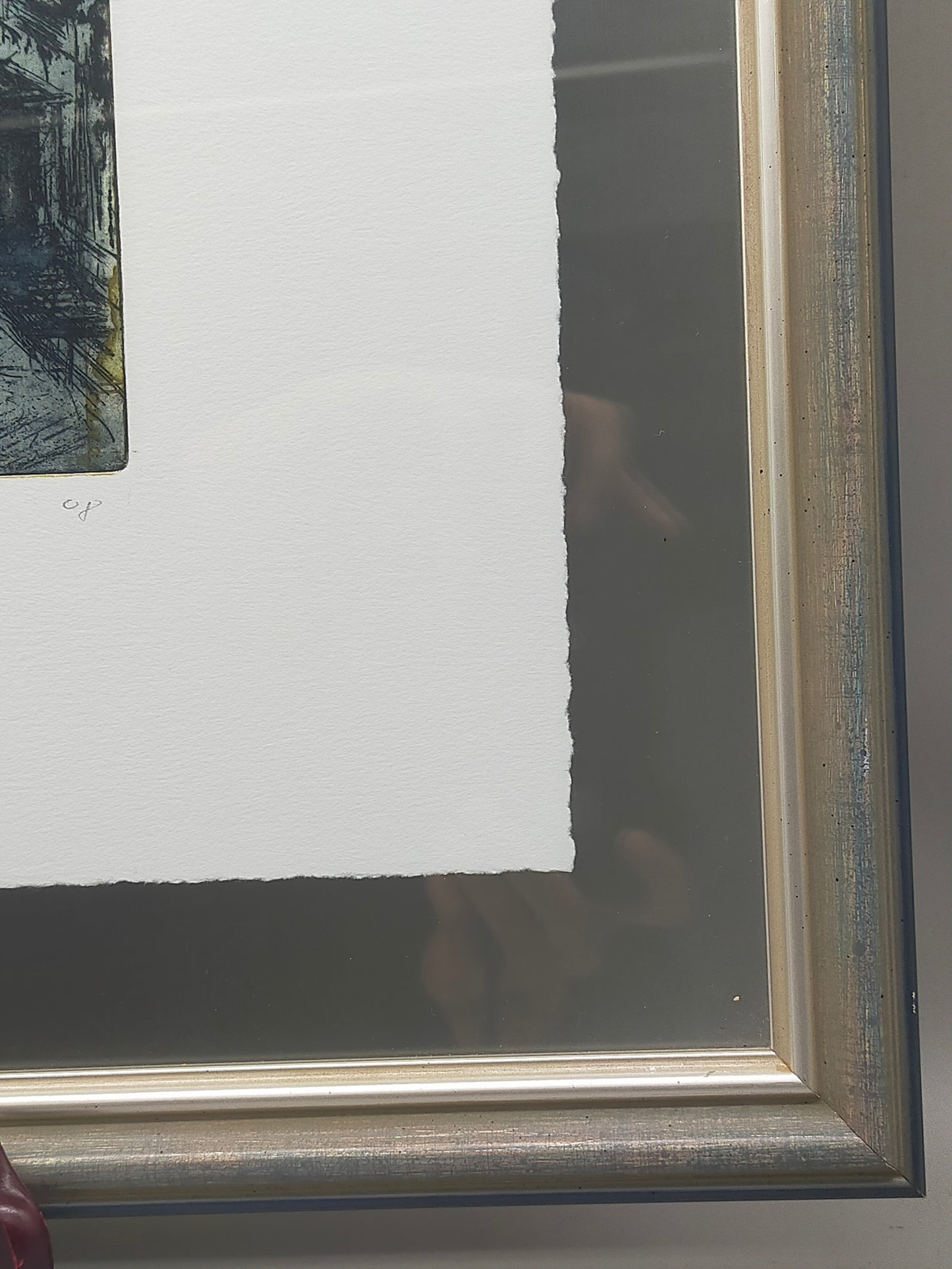 Petra Frixe „Engel“ – Handsignierte Grafik - 2008