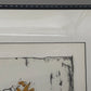 Anja Manderbach Original Grafik Sonnenblumen – Signiert & Limitiert 1994