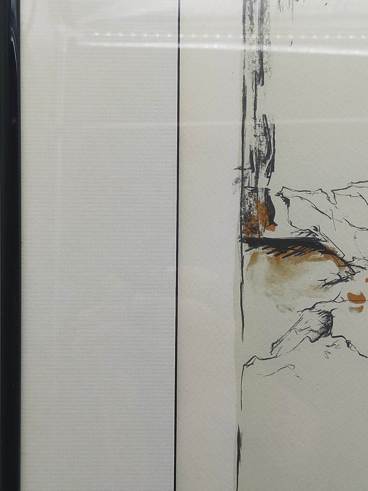 Anja Manderbach Original Grafik Sonnenblumen – Signiert & Limitiert 1994