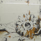 Anja Manderbach Original Grafik Sonnenblumen – Signiert & Limitiert 1994