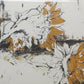 Anja Manderbach Original Grafik Sonnenblumen – Signiert & Limitiert 1994