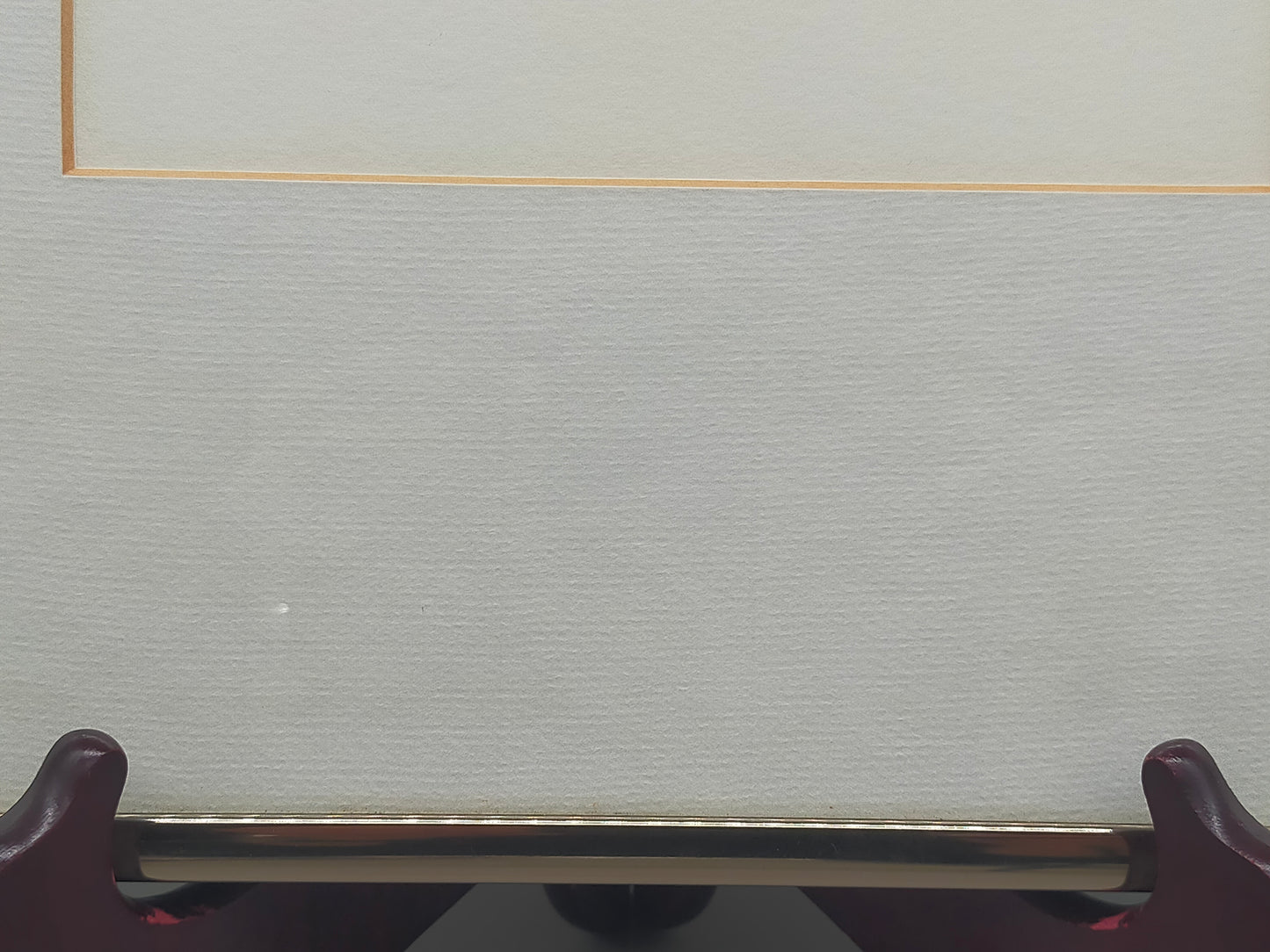 Limitierte Grafik „Zelmer '83“ – Moderner Kunstdruck im Metallrahmen
