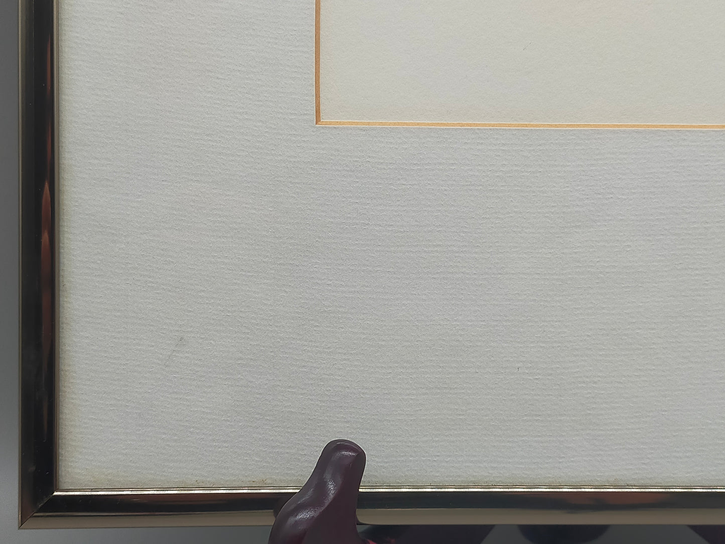 Limitierte Grafik „Zelmer '83“ – Moderner Kunstdruck im Metallrahmen