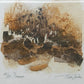 Abstrakte Kunst „Proume“ – Signierte Lithografie im DEHA Rahmen