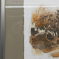 Abstrakte Kunst „Proume“ – Signierte Lithografie im DEHA Rahmen
