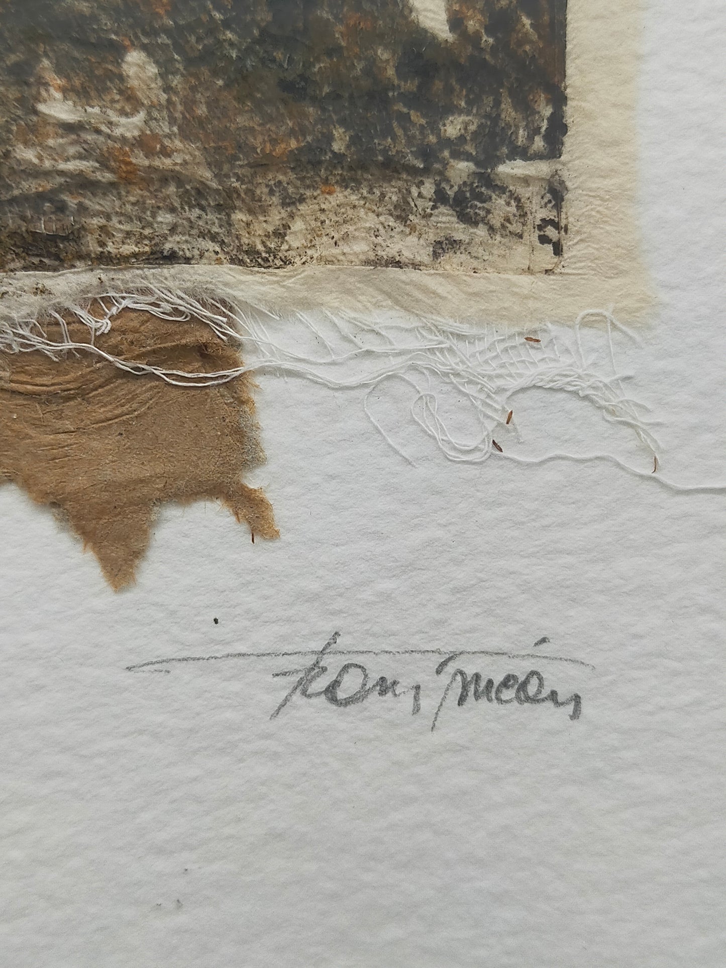Original Radierung „Le bruit du vent“ – Signierte