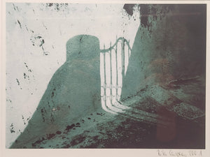 Titel Signierte Fotografie von Rita Casper (2001) – Moderner Holzrahmen Schwarz