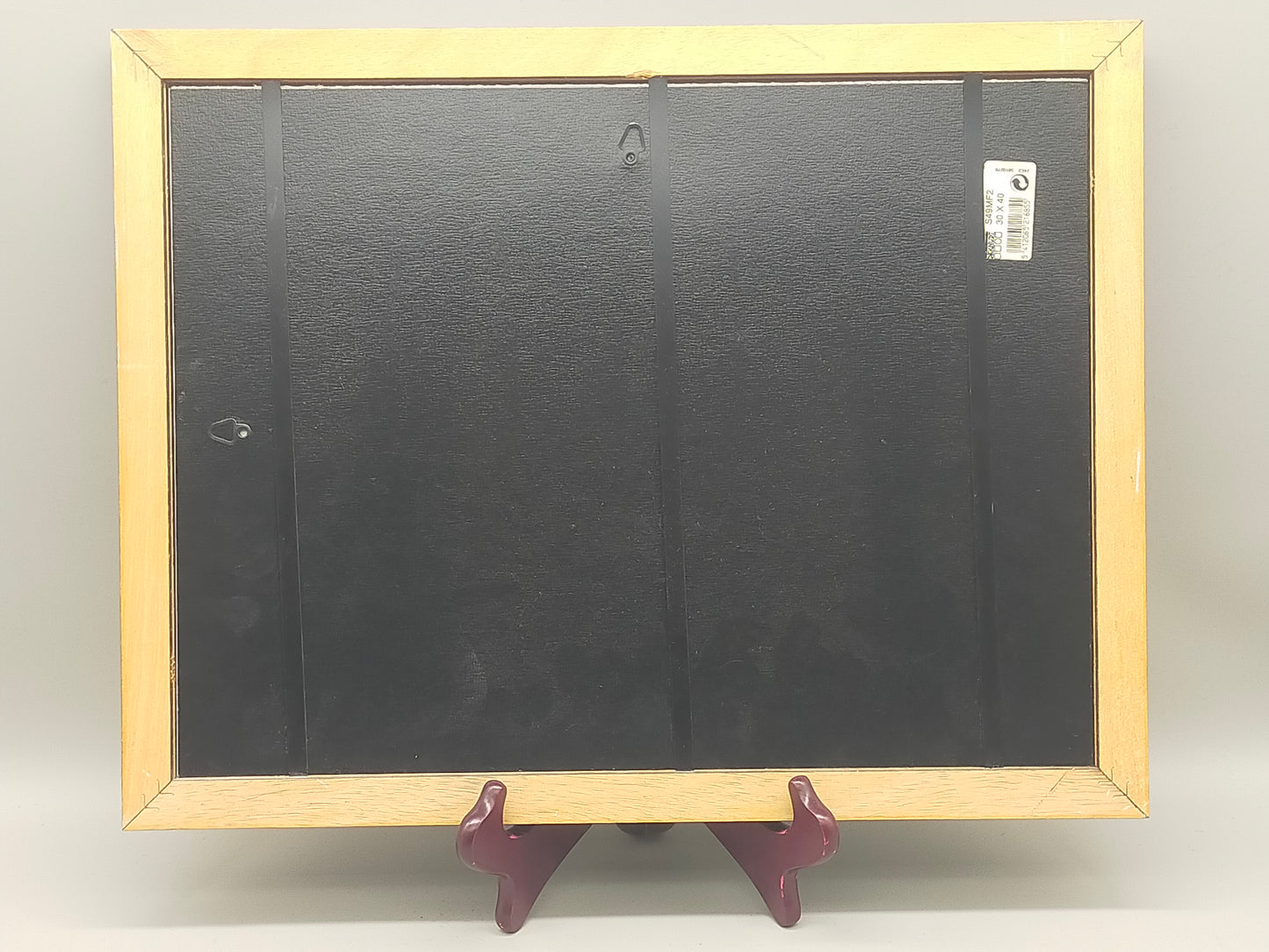 Titel Signierte Fotografie von Rita Casper (2001) – Moderner Holzrahmen Schwarz