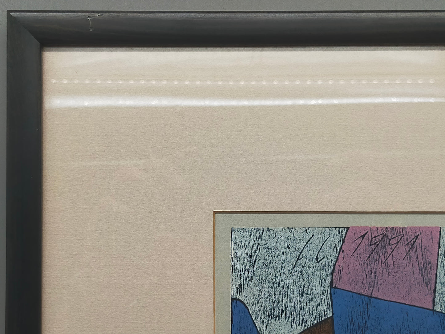 Franz Eggenschwiler „Offene Welt“ 1994 – Signierte