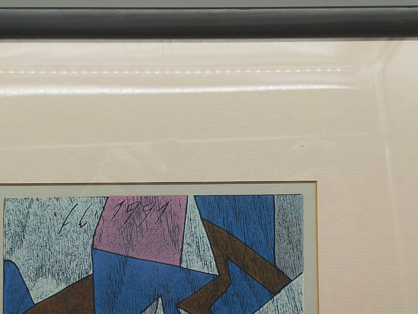 Franz Eggenschwiler „Offene Welt“ 1994 – Signierte