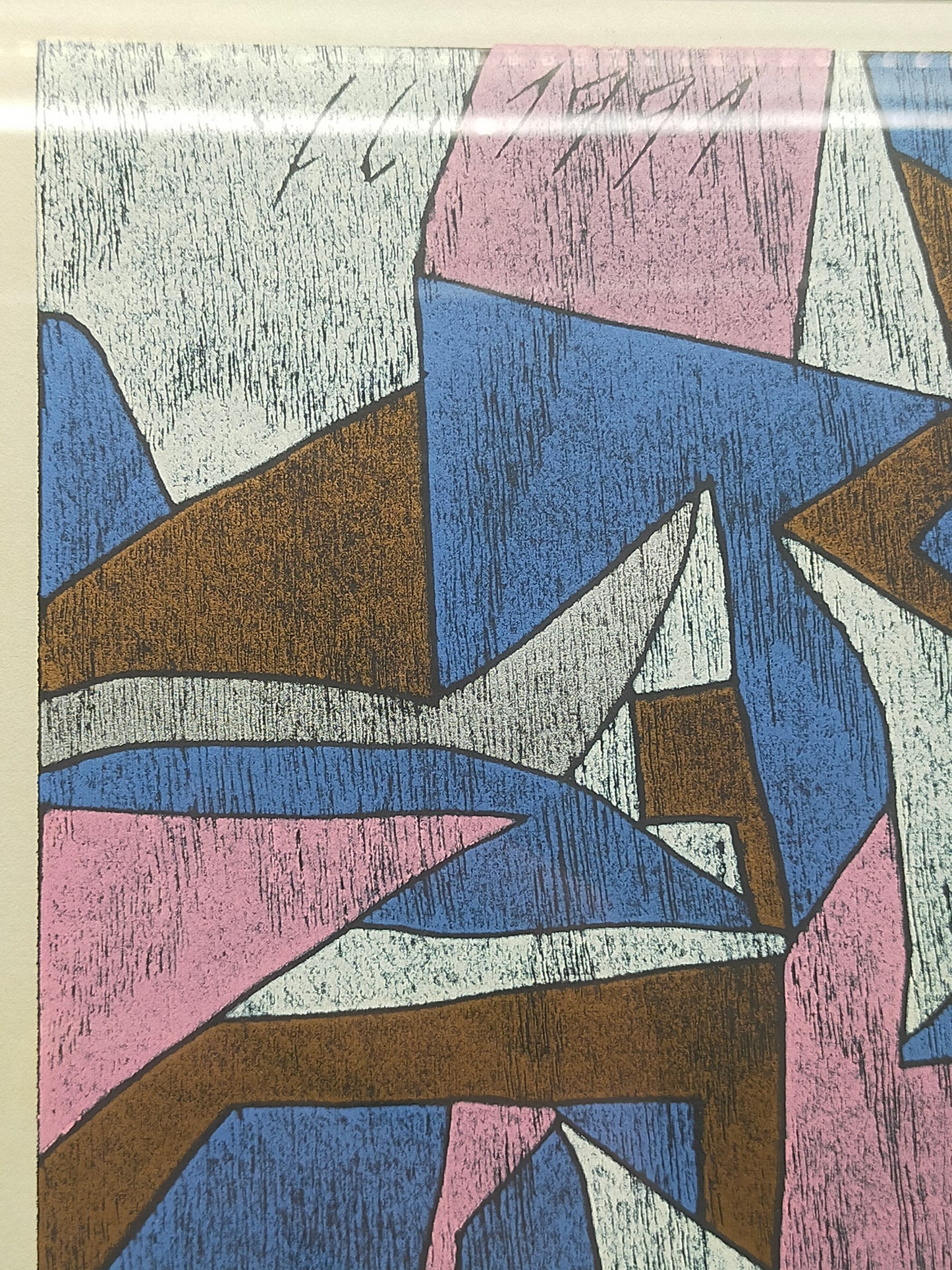 Franz Eggenschwiler „Offene Welt“ 1994 – Signierte