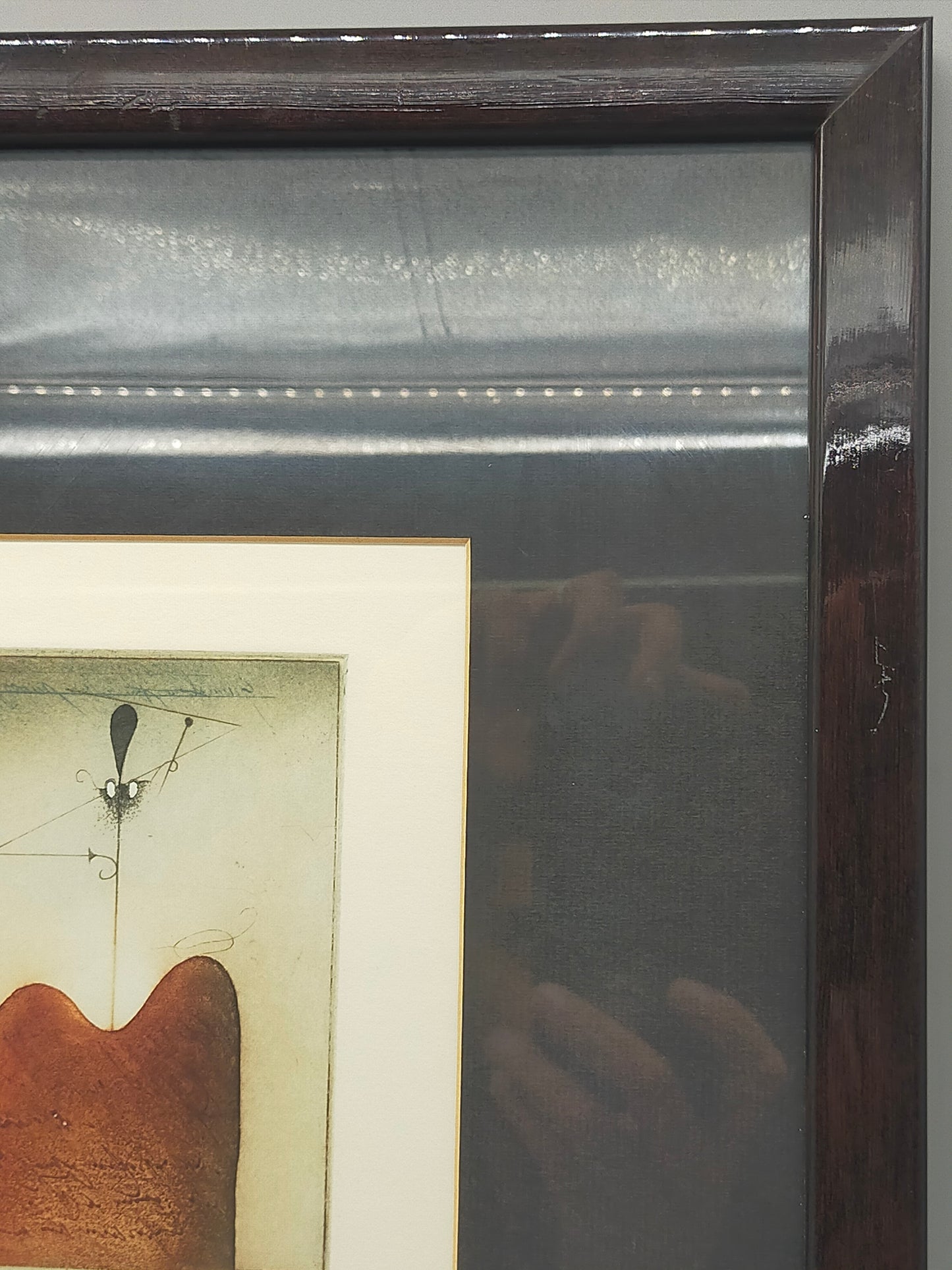 "Theobald" – Handsignierte Original Radierung von Werner, Limitiert 80/100